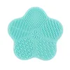 Tampon nettoyant pour brosse de maquillage en Silicone, tapis de nettoyage en forme d'étoile de mer, planche à récurer, outil de maquillage, fond de teint, Brushes3718085
