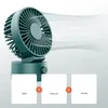 2021 Mini USB charging fans mute desktop small fan multi-function 3 colors 1200 mah silent rechargeable