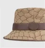 Wholesale Ladies Fashion Wide Brim Bucket Hats Designer For Men Women Letter Black Fisherman Beach Sun Visor Folding Cappello Uomo Factory