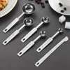UPORS 8/10Pcs Stainless Steel Measuring Cups and Spoons Set Deluxe Premium Stackable Tablespoons Home Tools Kitchen Accessories 210615