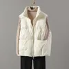 Women's Autumn Ultra Light White Duck down Vest Coat Winter Ladies Casual Waistcoat Female Sleeveless Short Jacket 211011