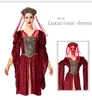 Costume de poupée de mascotte nouveau adulte femmes Halloween Costumes moyen-orient robe de mariée arabe arabe princesse rouge reine jeu de rôle Disfraz