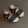 Sandaler Barn Flickor Skor För Flicka Pojke 2022 Casual Fashion Gladiator Active Kid Baby Toddler Läder