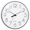 12 Inch Fashion Glass Quartz Clock Installation Home Decor Round Wall Clocks Suitable For Living Room Kitchen Bedroom Office