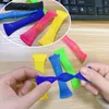 Marmur Mesh Fidget Toy Rurka dla dorosłych Dzieci w szkole ADHD Dodaj OCD Lęki Marmury i siatki Finger Finger Fidgets CC005