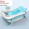 Portable Baby Shower Baignoire Pad Pliable Doux Oreiller Antidérapant Tapis De Baignoire Nouveau-Né Sécurité Coussin Flottant Tapis Inclinables WLL916