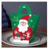 Christmas Eve Santa Claus party event Gift Box Red New Year gifts bag