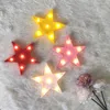 Dessin animé veilleuses nuage/étoile/coquille/coeur LED lampe de Table pour la décoration de la chambre des enfants