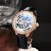 Orologi da polso Orologio meccanico da uomo Hollow Trasparente Sport Fashion Regalo Luminoso Designer Luxury Relojes Para Hombre 2022
