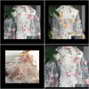Klädkläder Drop Delivery 2021 5yards bredd 140 cm 3d rosa rosbroderi Organza spetsar för bröllop DIY handgjorda brudklänningstillbehör