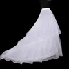 Enaguas blancas Hoop 3 capas enaguas de crinolina para vestidos de novia