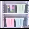 Huishoudelijke organisatie huis tuinportable opslag organizer stapelbare koelkastgreep keukencontainers met deksels voor fruit vegeta