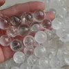 3538mm Natural Clear Quartz Sphere Crystal Ball Crafts Gemstone Healing Reiki W Stand237G7847211