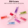 Cores de ajuste maquiagem 8 colorido lábio de lábios de brilho hidratante Reparação labial Extreme Volume Essence Lips Enhancer Lipgloss Set6097625