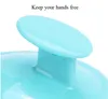 Belles et pratiques tondeuses à cheveux en silicone doux shampoing brosse shampooings de massage brosses pour nettoyer le cuir chevelu ménage bain peigne outil de coiffure