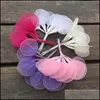 Festive Party Supplies Home Garden Decorative Flowers & Wreaths 100Pcs/Pack,100Packs/Lot Nylon Stockings Flowers,Artificial Silk Flower Peta