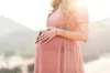 Chiffon Sequins Maternity Dresses for Photo Shoot Long Maternity Photography Props Klänningar för gravida kvinnor Y0924