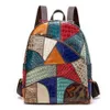 Westal damska skórzana plecak żeński torby szkolne dla dziewczynek plecaki laptopa dla kobiet podróżujących dayback szkoła plecak 86343 210922