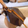 Bolso popular de diseñador, nuevo bolso de hombro de alta capacidad para mujer con textura simple, bolso de mensajero pequeño