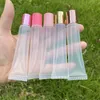 10 ml, 15 ml, 20 ml leere Lipgloss-Röhren, LipGloss-Behälter, nachfüllbar, weiche, klare Squezze-Röhre für selbstgemachte Lipgloss-Balsam-Kosmetik