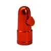 Metal Mini Palenie Bullet Snaffe Mnor One Hitter Height 44 mm Kolorowe Kolorowe Dispenser Pill Box Box Accessory