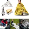 Outdoor Gadgets Water Proof Emergency Survival Rescue Blanket Foil Thermal Space First Aid Sliver Curtain Military Tool NY070