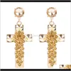 Charm smycken droppleverans 2021 eh7643 legering korsa akrylörhängen bohemisk stil kvinnamod q4tam