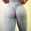 Push Up Tayt Marka Spor Kadın Legins Spor Yüksek Bel Sweatpants Anti Selülit Pantalon Taille Haute Artı Boyutu 211221