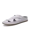 Сандалии Slip EM Para Sandles S Mens Homens 39 ручной работы Sandalhas Sandalia роскошные мужчины ходьба комфорт резиновый пилю человек платье