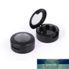 Verpakking flessen dia 26mm oog schaduw compact mat zwart kleine oogschaduw palet lege cosmetische container ronde lippenstift doos 50 stks1 fabriek prijs expert ontwerp