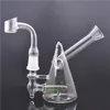 Vortex New Recycler Dab Rig Wax Water Bong Pipe Heady Klein Bong banger nail bubbler cyclone beaker bong in vetro con tubi per bruciatore a nafta