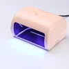 9W LED Lampe UV Nail Art Sèche Machine Gel Polonais Durcissement Manucure Pédicure Salon Outils 110-240V - Rose
