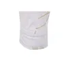 Męskie Luksusowe Różowe Złote Błyszczące Kwitnie Wydrukowane Stylowe Przycisk Down White Shirt Slim Fit Długim Rękawem Wedding Party Dinner Koszulka 210522