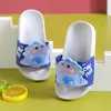 Crianças meninos meninas meninas verão bonito dos desenhos animados pvc casa de borracha ao ar livre slippers crianças slides sapatos calçado 210713