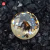 GIGAJEWE Moissanite Customized Portuguese Golden Color VVS1 Loose Diamond Test Passed Gemstone For Jewelry Making