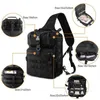 Shoulder Bags Men 600D Waterproof Sling Chest Bag Military Chest Packs Multi-function Bag Nylon military Vest chest rig Pack Q0721