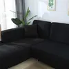 Stretchable Elastic Sofa Corner Covers L shape Cover Couch for Sectionals 210723