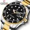 Chenxi Luxury Brand Men Watches Date Quartz Watch Men's Stainless Steel Waterproof Analogue Quartz-wristwatches Montre Homme Q0524