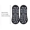 Creative Silicone Printing Cotton Non-slip Sports Sock With Rubber Adult Yoga Trampoline Foot Massage Floor Socks