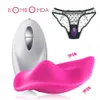 Indossabile Panty vibratore telecomando senza fili portatile stimolatore del clitoride invisibile uova vibranti giocattoli erotici del sesso per le donne Y200616