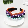 Moda Inci Bantlar Kadınlar Için Mücevher Saç Bantları Saç Aksesuarları Haarband Opaska Headband Gumki Wlosow Saç Kravatlar Bandeau Cheveux Yapmak