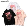 Cute Cartoon Print Short-Mouwen T-shirt Koreaanse Streetwear Zomer Studenten Losse Tops Harajuku Plus Size Dames T-shirt 210601