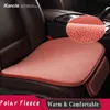 Karcle Polar Fleece Car Cover Set Front Tylne Auto Poduszki Seat Protector Mat Pad Akcesoria samochodowe