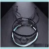 Link, Jewelrylink, Chain Vagzeb Vintage Multilayer Wave Bracelets Set For Woman Fashion Weave Rope Charm Bracelet Bangles Adjustable Girls G