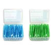 60st Pushpull Interdental Brush 07 mm Dental Tooth Pick Interdental Cleaners Ortodontic Wire Toothpick Tooth Brush Oral Care4679313