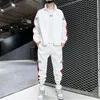 남자 Tracksuits 정장 스티치 윈드 브레이커 스포츠웨어 얇은 사용자 정의 인쇄 휘트니스 스포츠 셔츠 6X