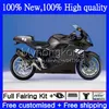 Wróżki Zestaw BMW K 1200S K1200 Mieszkanie Black S K 1200 S K1200S 05 06 07 08 09 10 Nadwozie 4NO.39 K1200-S 05-10 K-1200S 2005 2006 2007 2008 2009 2000 Pełna ciało + pokrywa zbiornika