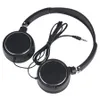 Kids Headset Foldable Adjustable 3.5mm Wired Stereo Headphones Over Head Headphone For Children School Smartphone PC MP3 MP4