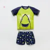 2022 Baby & Kids Clothing Swim Two Pieces summer Bikini Boy cute Flower Dinosaur Print Beach Bathing 6 styles Swimwear