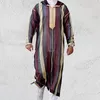T-shirt da uomo Eid-Ramadan Abito musulmano- Abbigliamento moda Uomo Caftano Sciolto Casual Uomo Modesto Vestaglie per giovani Qamis Homme -Islamico 212Z